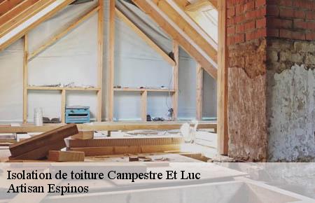 Isolation de toiture  campestre-et-luc-30770 Artisan Espinos