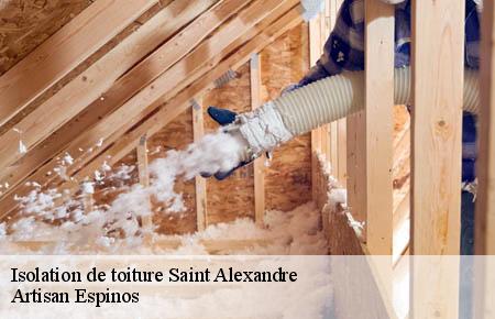 Isolation de toiture  saint-alexandre-30130 Artisan Espinos