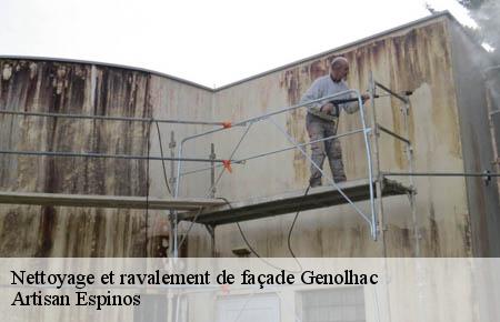 Nettoyage et ravalement de façade  genolhac-30450 Artisan Espinos
