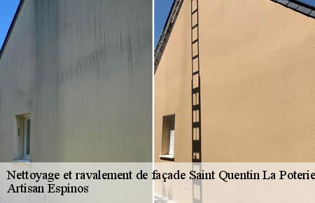 Nettoyage et ravalement de façade  saint-quentin-la-poterie-30700 Artisan Espinos