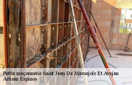 Petite maçonnerie  saint-jean-de-maruejols-et-avejan-30430 Artisan Espinos