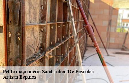 Petite maçonnerie  saint-julien-de-peyrolas-30760 Artisan Espinos
