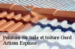Peinture sur tuile et toiture 30 Gard  Artisan Espinos