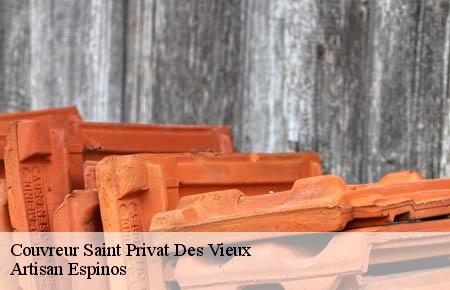 Couvreur  saint-privat-des-vieux-30340 Artisan Espinos