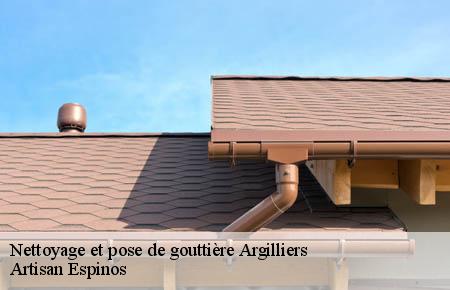 Nettoyage et pose de gouttière  argilliers-30210 Artisan Espinos