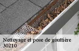 Nettoyage et pose de gouttière  remoulins-30210 Couvreurs gardois