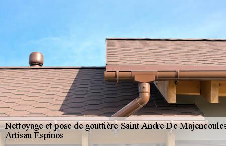Nettoyage et pose de gouttière  saint-andre-de-majencoules-30570 Artisan Espinos