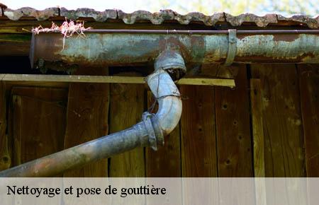 Nettoyage et pose de gouttière  saint-bonnet-de-salendrinque-30460 Artisan Espinos