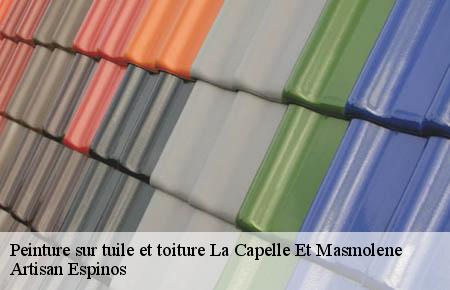 Peinture sur tuile et toiture  la-capelle-et-masmolene-30700 Artisan Espinos