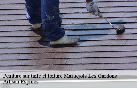 Peinture sur tuile et toiture  maruejols-les-gardons-30350 Artisan Espinos