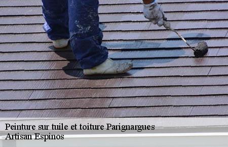 Peinture sur tuile et toiture  parignargues-30730 Artisan Espinos