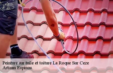 Peinture sur tuile et toiture  la-roque-sur-ceze-30200 Artisan Espinos