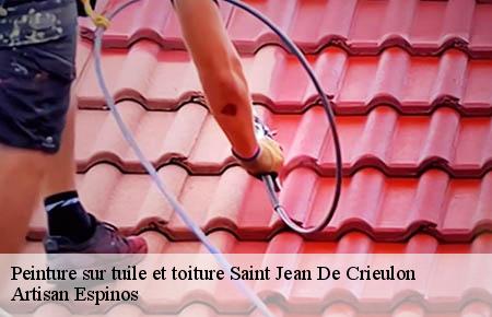 Peinture sur tuile et toiture  saint-jean-de-crieulon-30610 Artisan Espinos
