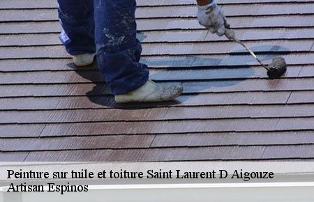 Peinture sur tuile et toiture  saint-laurent-d-aigouze-30220 Artisan Espinos