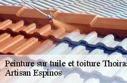 Peinture sur tuile et toiture  thoiras-30140 Couvreurs gardois