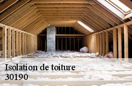Isolation de toiture  brignon-30190 Couvreurs gardois