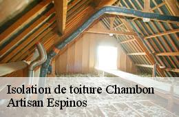 Isolation de toiture  chambon-30450 Artisan Espinos