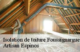 Isolation de toiture  foussignargues-30160 Artisan Espinos