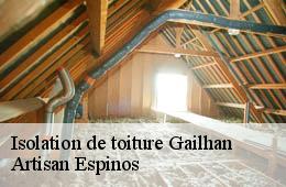 Isolation de toiture  gailhan-30260 Artisan Espinos
