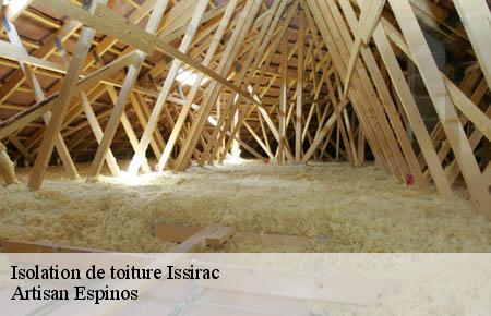 Isolation de toiture  issirac-30760 Artisan Espinos