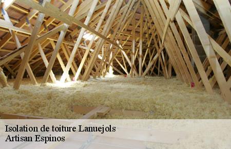 Isolation de toiture  lanuejols-30750 Artisan Espinos