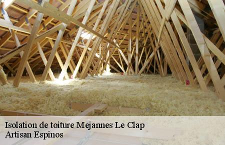 Isolation de toiture  mejannes-le-clap-30430 Artisan Espinos