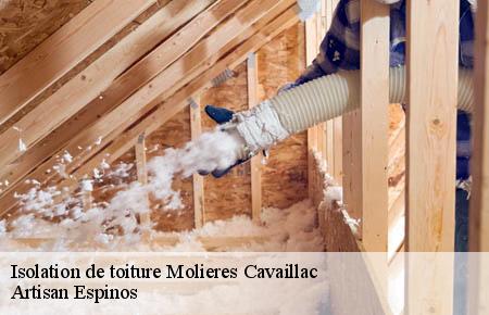 Isolation de toiture  molieres-cavaillac-30120 Artisan Espinos