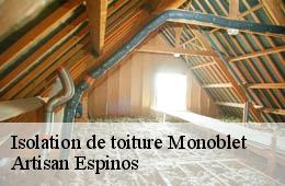 Isolation de toiture  monoblet-30170 Artisan Espinos