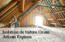 Isolation de toiture  orsan-30200 Artisan Espinos