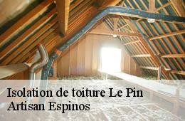 Isolation de toiture  le-pin-30330 Artisan Espinos