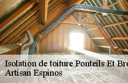 Isolation de toiture  ponteils-et-bresis-30450 Artisan Espinos