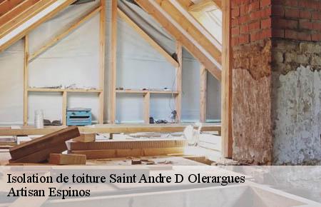 Isolation de toiture  saint-andre-d-olerargues-30330 Artisan Espinos
