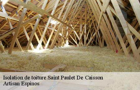 Isolation de toiture  saint-paulet-de-caisson-30130 Artisan Espinos