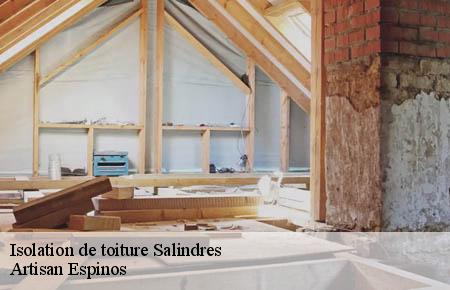 Isolation de toiture  salindres-30340 Artisan Espinos