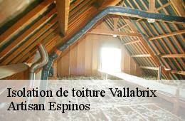Isolation de toiture  vallabrix-30700 Artisan Espinos