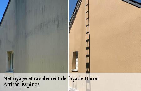 Nettoyage et ravalement de façade  baron-30700 Artisan Espinos