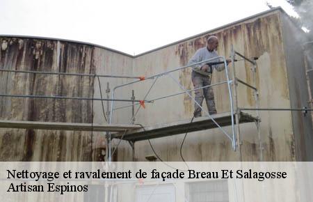 Nettoyage et ravalement de façade  breau-et-salagosse-30120 Artisan Espinos