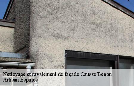 Nettoyage et ravalement de façade  causse-begon-30750 Artisan Espinos