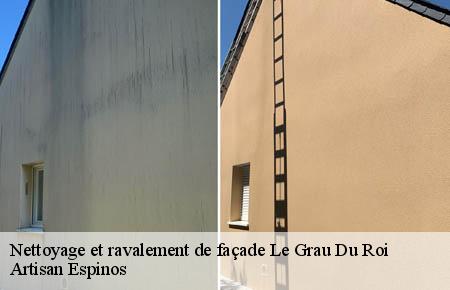 Nettoyage et ravalement de façade  le-grau-du-roi-30240 Artisan Espinos