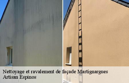Nettoyage et ravalement de façade  martignargues-30360 Artisan Espinos
