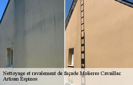 Nettoyage et ravalement de façade  molieres-cavaillac-30120 Artisan Espinos