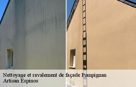 Nettoyage et ravalement de façade  pompignan-30170 Artisan Espinos