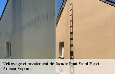 Nettoyage et ravalement de façade  pont-saint-esprit-30130 Artisan Espinos