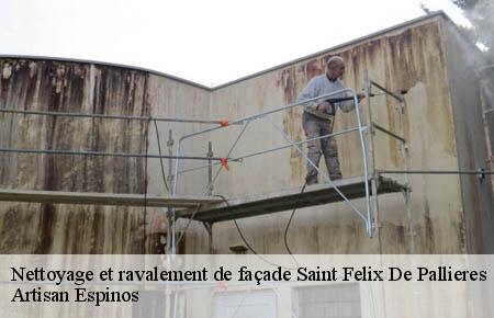 Nettoyage et ravalement de façade  saint-felix-de-pallieres-30140 Artisan Espinos