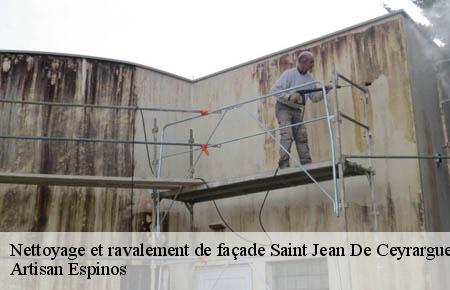 Nettoyage et ravalement de façade  saint-jean-de-ceyrargues-30360 Artisan Espinos