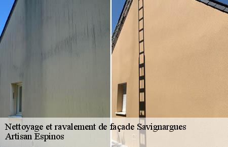 Nettoyage et ravalement de façade  savignargues-30350 Artisan Espinos