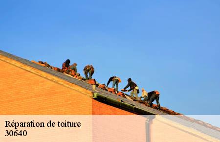 Réparation de toiture  beauvoisin-30640 Couvreurs gardois