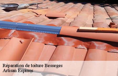 Réparation de toiture  besseges-30160 Artisan Espinos