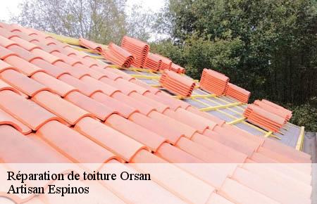 Réparation de toiture  orsan-30200 Artisan Espinos