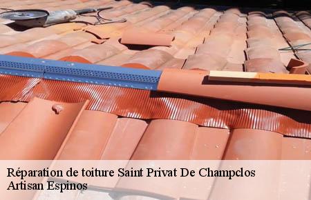 Réparation de toiture  saint-privat-de-champclos-30430 Artisan Espinos